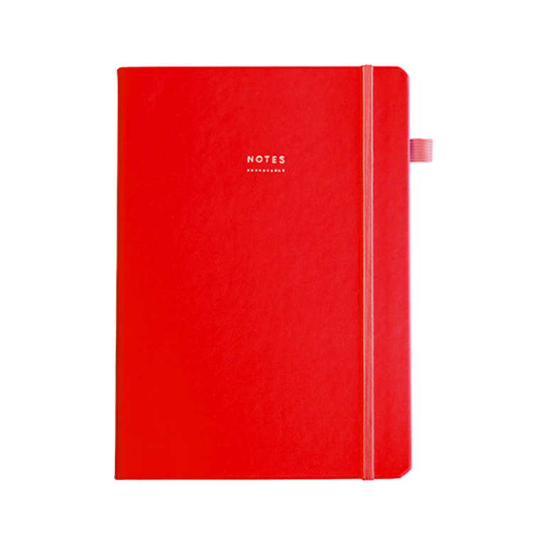 Carnet de notes Clem A5 ligné rouge - Éditions Épopée