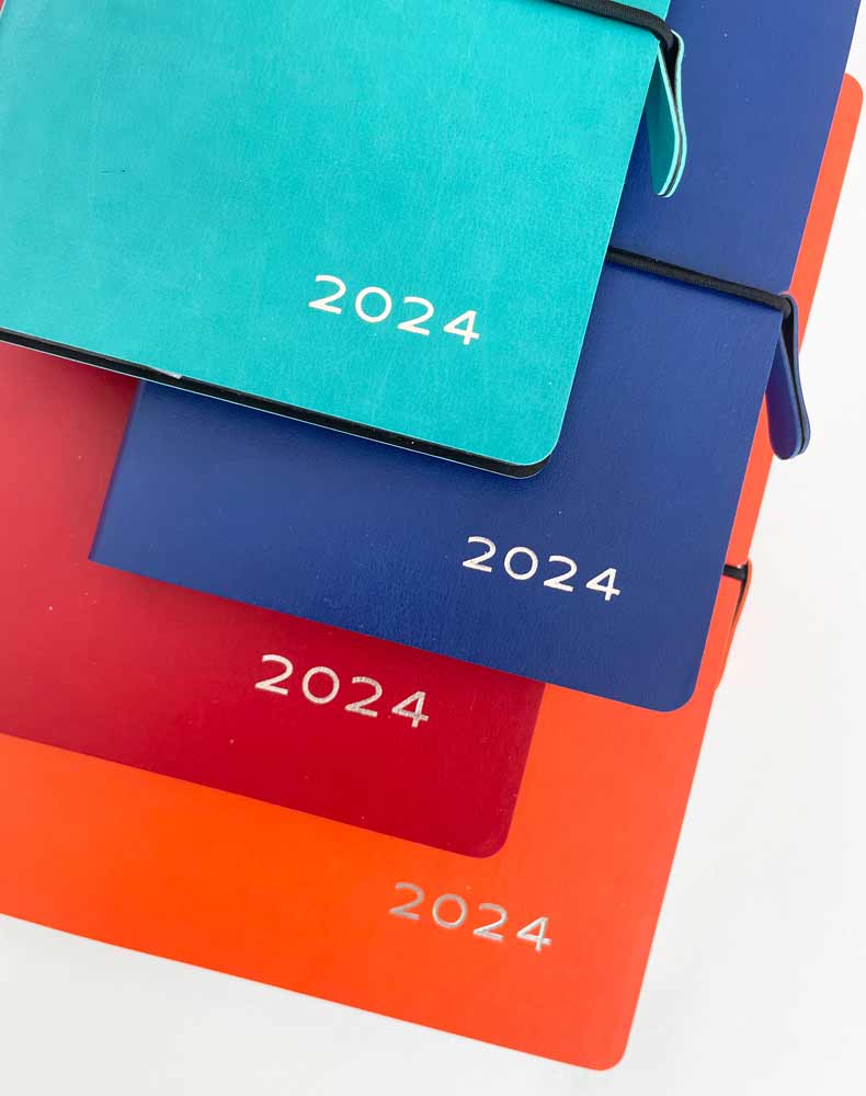 Agenda 2024 Constance A6 rouge - Éditions Épopée